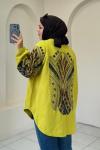 ✨ Pul Payet İşlemeli Kimono ✨ Yeşil