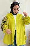 ✨ Pul Payet İşlemeli Kimono ✨ Yeşil