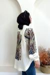 ✨ Pul Payet İşlemeli Kimono ✨ Krem