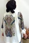 ✨ Pul Payet İşlemeli Kimono ✨ Krem