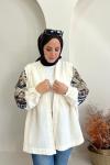 ✨ Pul Payet İşlemeli Kimono ✨ Krem