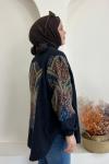 ✨ Pul Payet İşlemeli Kimono ✨ Siyah