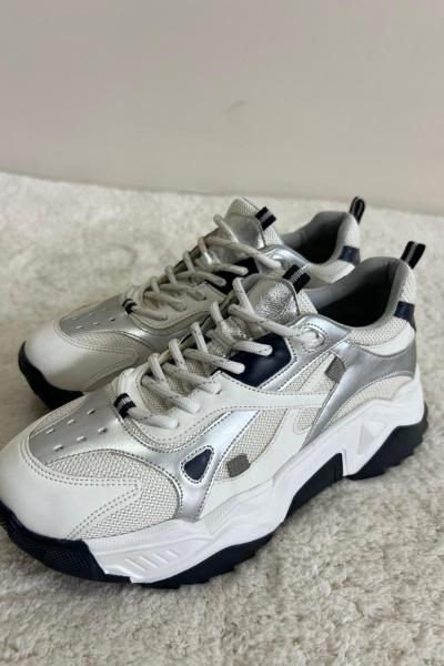 Mevsimlik Spor Ayakkabılar Beyaz