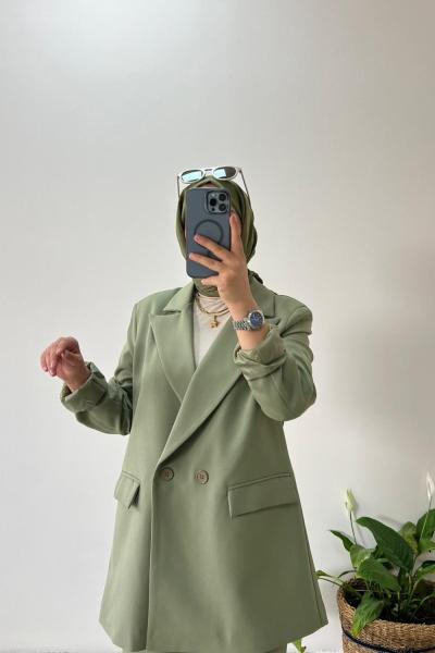 Kadın Takım Elbise Yeşil