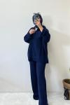Kadın Triko Takım Lacivert