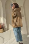 Kapişonlu Sweatshirt Bej