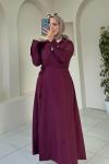 KİMONO ELBİSE  Bordo