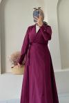 KİMONO ELBİSE  Bordo