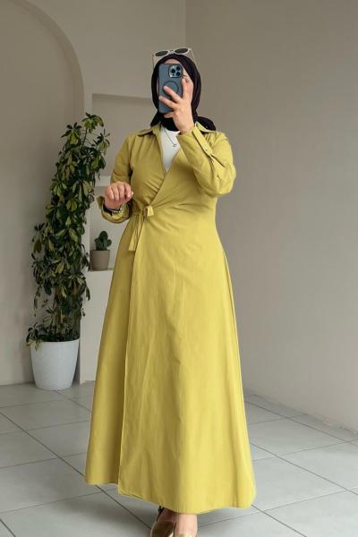 KİMONO ELBİSE  Yeşil