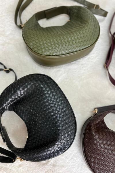 Kadın Omuz Çantası Acı Kahve