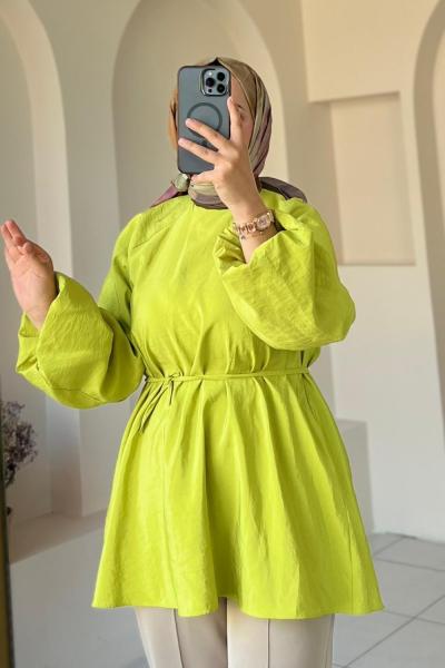 Reklan Kol Tunik  Yeşil