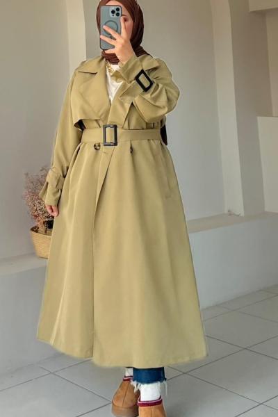 CANVAS TRENÇKOT Yeşil