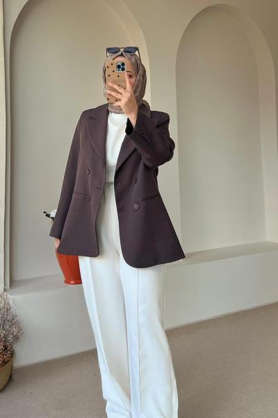 Premium Pantolon Ekru