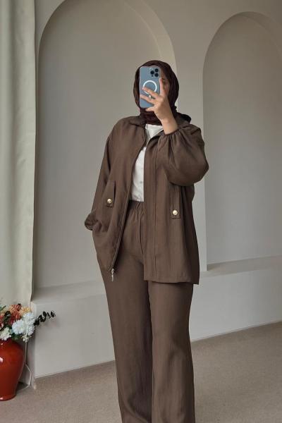 Moda Gör Tesla Takım Vizon