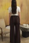 Kadın Palazzo Pantolon  Kahverengi