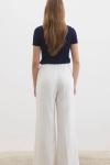 Kadın Palazzo Pantolon  Ekru
