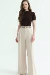 Kadın Palazzo Pantolon  Krem