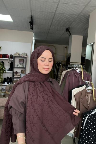 Vannel Scarf Naia Jakar Serisi Acı Kahve