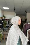 Vannel Scarf Naia Jakar Serisi Gri