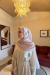 Vannel Scarf Naia Jakar Serisi Pudra