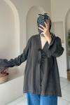 Bağlamalı Kimono Haki