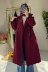 Gabardin Trençkot Bordo