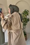 Gabardin Trençkot Camel