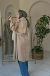 Gabardin Trençkot Camel