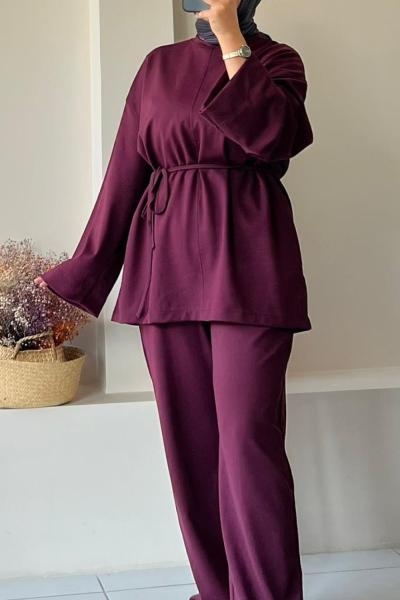 İkili Kadın Takım Bordo