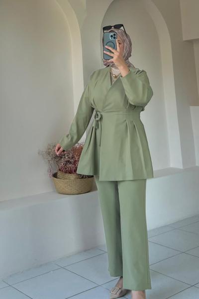 İkili Kadın Takım Yeşil