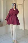 Reklan Kol Tunik  Bordo