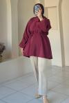 Reklan Kol Tunik  Bordo