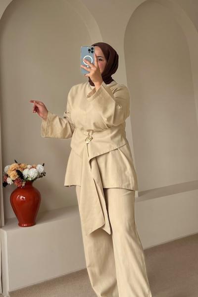 ONYX KETEN TAKIM Bej