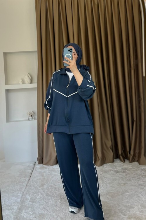 Şeritli Spor Takım Füme