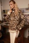 Leopar Desenli Kazak Camel
