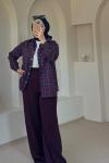 Premium Pantolon Bordo