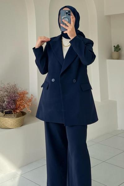 Kadın Takım Elbise Lacivert
