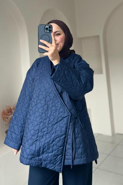 Kapitone Mont  Lacivert