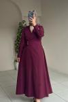 KİMONO ELBİSE  Bordo