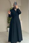 KİMONO ELBİSE  Siyah